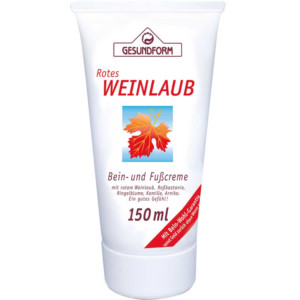 GESUNDFORM rotes Weinlaub Creme